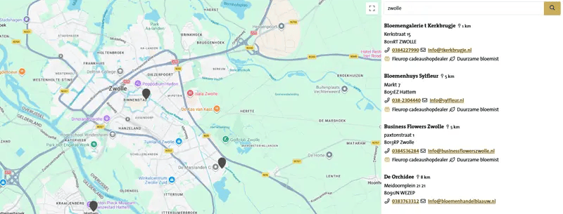 bloemisten zwolle